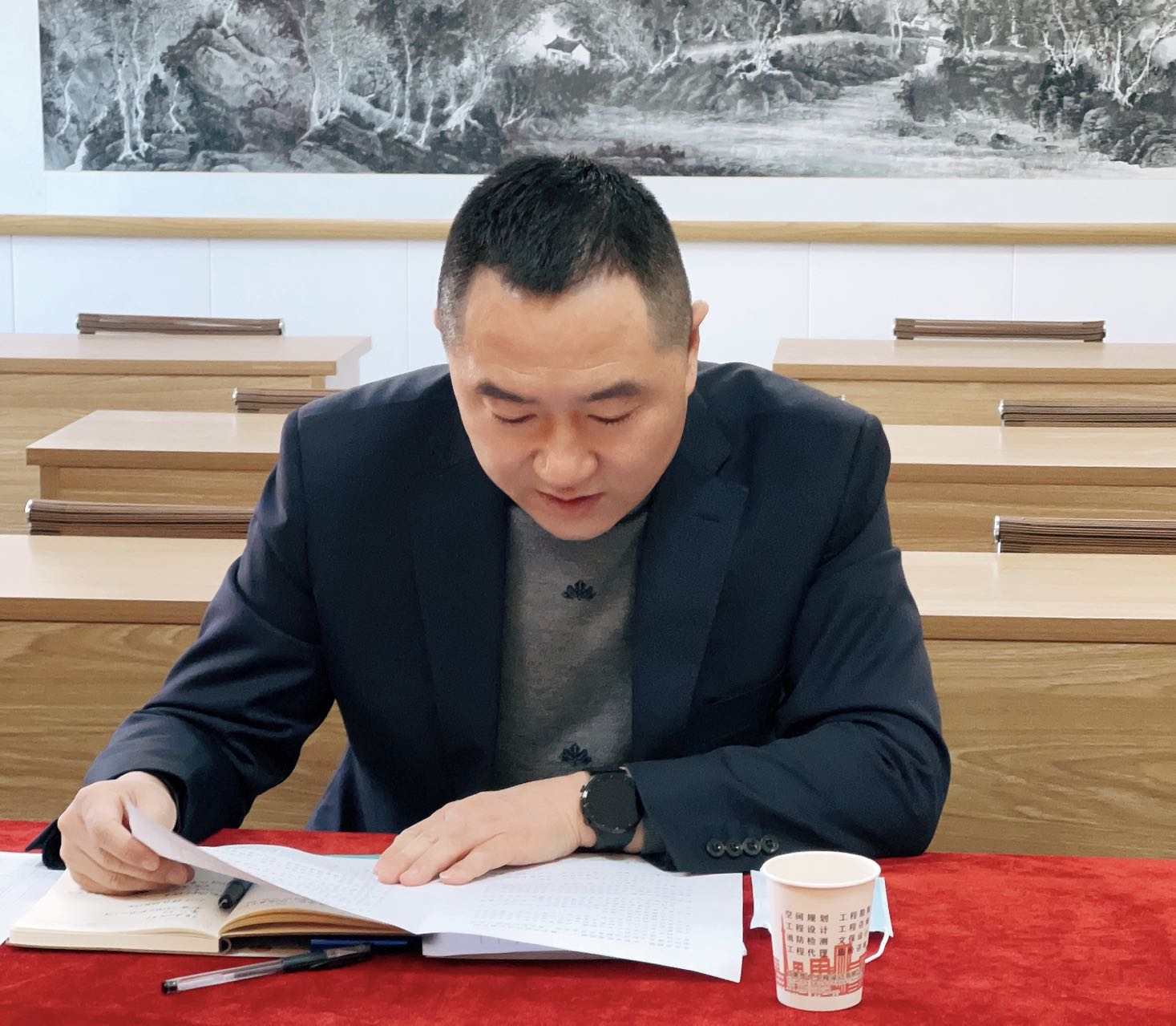 熱烈歡迎甘肅自然資源廳國土測繪處領(lǐng)導