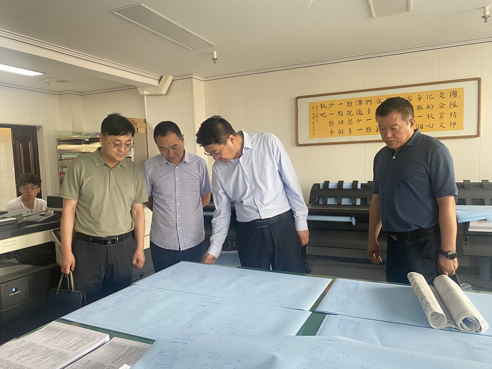慶陽市委常委、統(tǒng)戰(zhàn)部部長張希岳調(diào)研甘肅信合工程設計有限公司：精準把脈助發(fā)展 精準服務促跨越